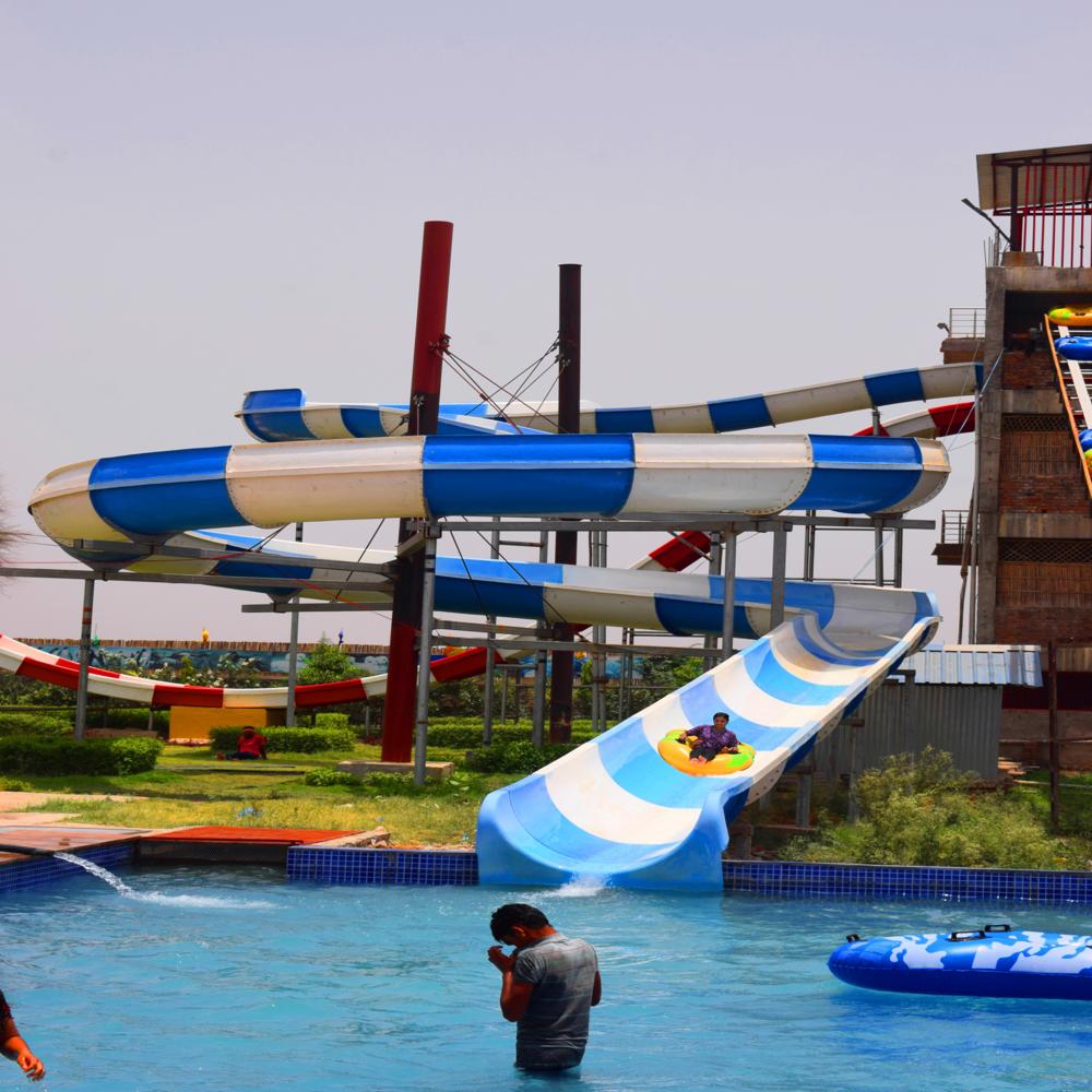 Pvc Open Float Water Slide