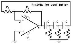 Ic Phase Shift Oscillator