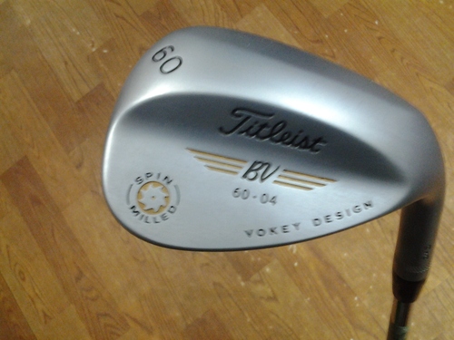 Titleist Vokey Wedge 60° Steel, Chrome Finish - Spin Control, Precise Short Game Shots