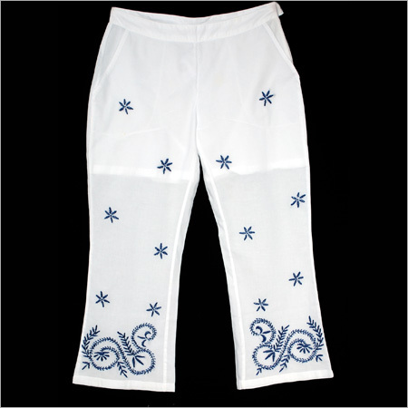 Embroidered Pants