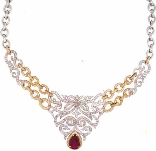 Sparkling Diamond Necklace