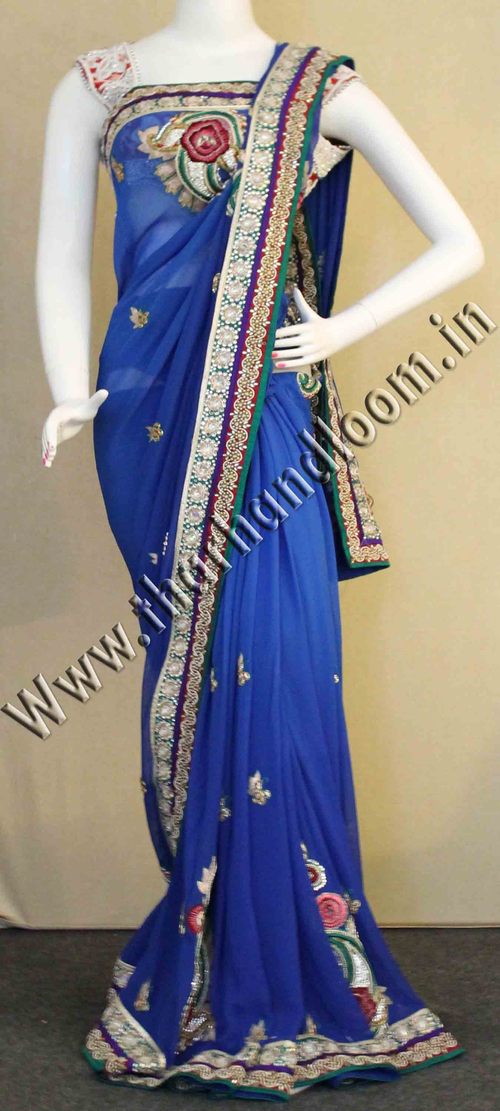 Blue Party wear