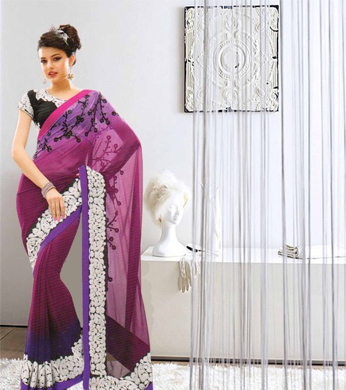 Outstanding party wear saree