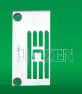 14-763 14-764 DWK1802D - Steel 25x10 mm Silver, Four Groove Sewing Plate, Precise Stitching