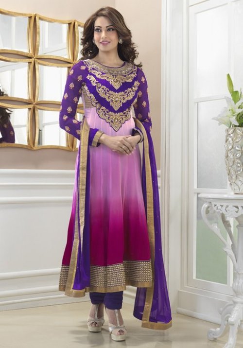 Hand Work Anarkali Suits