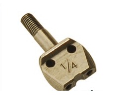 JZ-12823 925 1/4 - Metal Alloy 1/4 Inch Gold, Metric Thread | Secure Grip, Precise Clamping, Durable Design