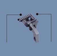 118-82404 118-87007 - Metal Alloy 20x15x10 mm Silver, Precise Stitching, Durable, Easy Installation