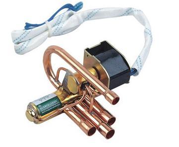 4 Way Reversing Valve - External Leakage Test Pressure 3.0 Mpa, Max Operating Pressure 3.0 Mpa | Heating/Cooling, R22/R407C/R410A, Wide Capacity
