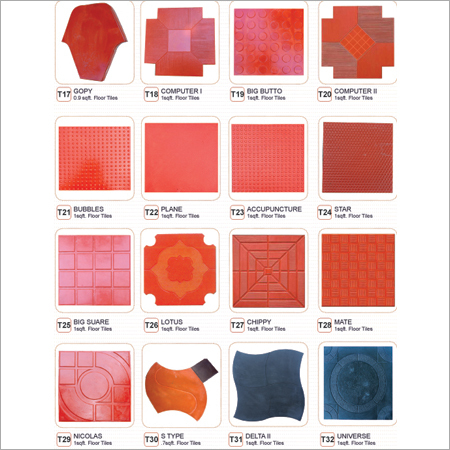 Paver Block Rubber Mould