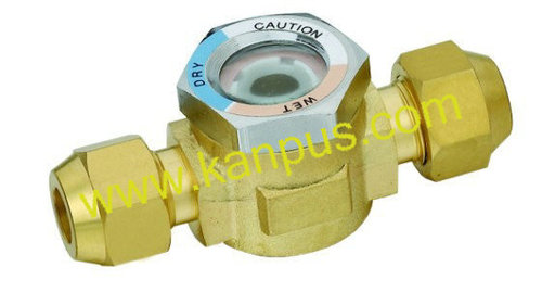 Flare sight glass (moisture glass, HVAC/R parts)