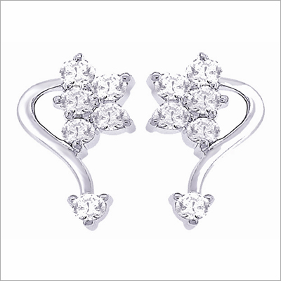 Platinum Earring