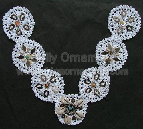 Designer crochet laces