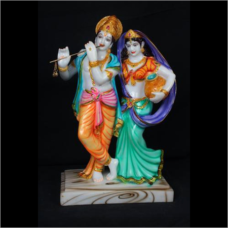 Polyresin Radha Krishna Statue