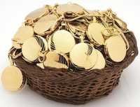 Gold Am Pendant