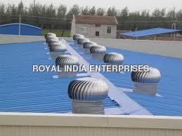 Roof Vent - Aluminum, 600mm Diameter x 250mm Height | Ball Bearing, Energy Saving, Durable Design, Weather Resistant, Easy Installation
