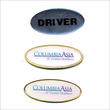 Oval Name Badge