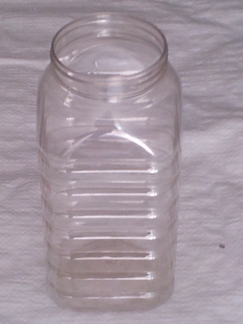 Square Plastic Jars