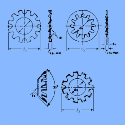 Industrial Star Washer