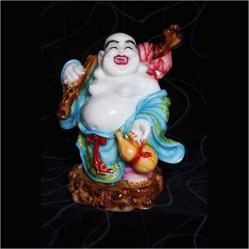 Polyresin Standing Laughing Buddha