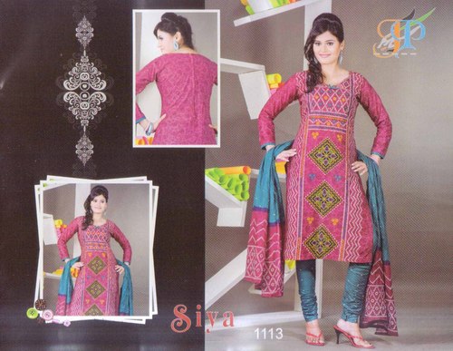 Bindy Work Dress Material