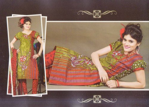 Cotton Dress Material