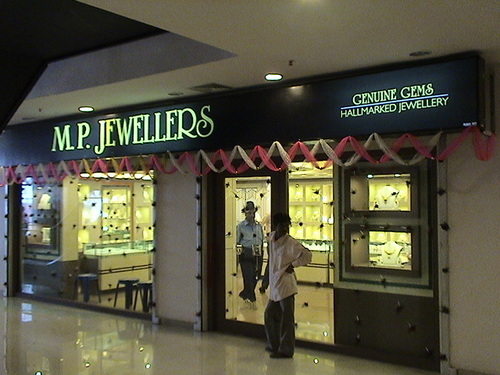 Jewellery Showroom Interior Designing