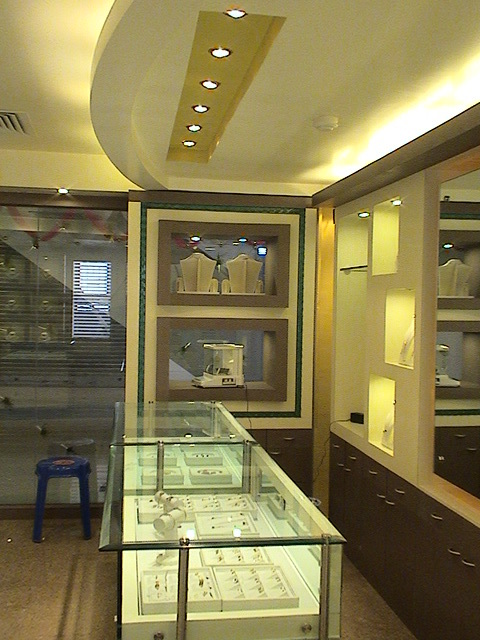 Jewelry Showroom Interior Design