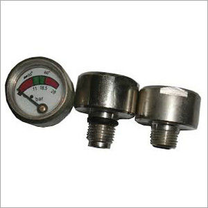 Silver Precious Pressure Gauge