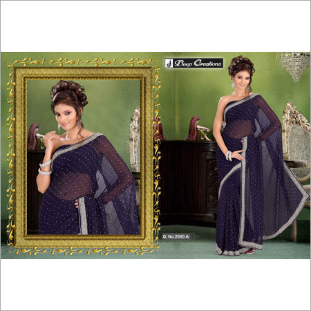 Party Wear Beaded Sarees