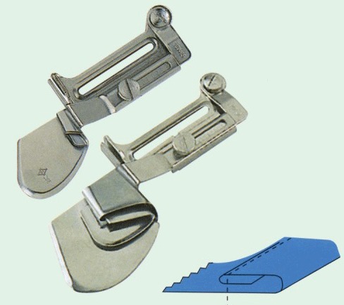 JZ-15503 A11/S7SL - Metal, 75x30x15 mm, Silver, Fold Width 5-15mm | Precise Folding, Durable, Easy Adjustment, Consistent Folds