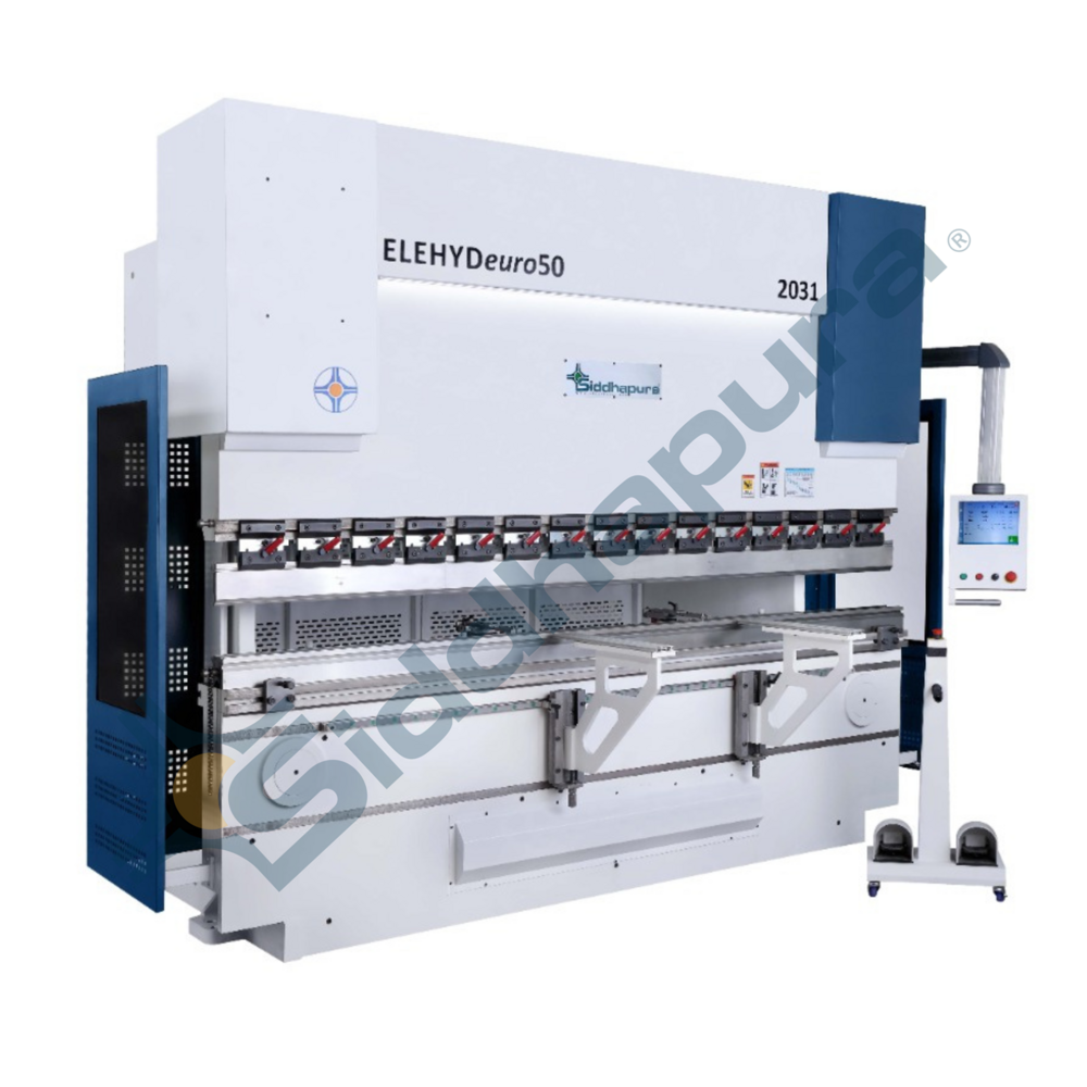 CNC SYNCHRO Hydraulic Press Brake Machine - Advanced CNC Technology, Automatic Operation, Electric Power Source | 1 Year Warranty, Durable Painted Finish