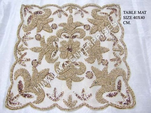 Beaded Table Mat Himalaya Enterprises 46 90 F 3 Laxmi Nagar