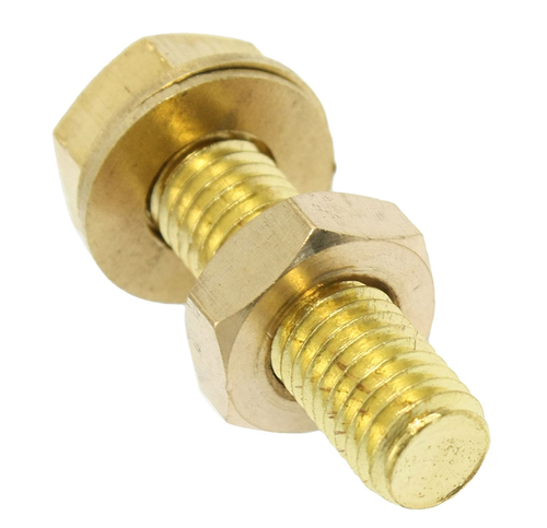 Brass Nut Bolt With Washer