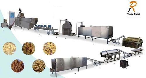 Corn Flakes Making Machine