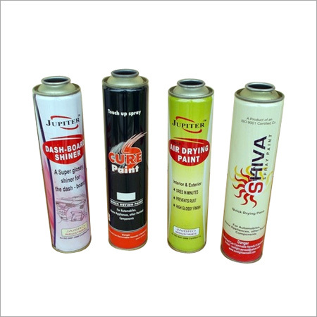 Aerosol Spray Paint Container