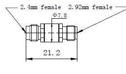 2.4mm(f)-2.92mm(f) Adaptor1