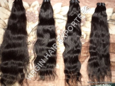 Double Drawn Human Hair