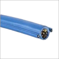 ROUND CABLE WITH DUAL STRAIN RELIEF CORDS