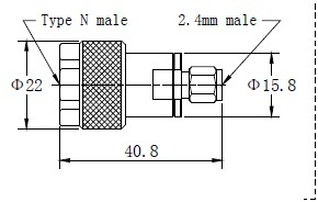 N(m)-2.4mm(m) Adaptor1