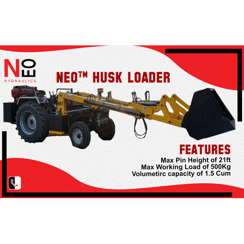 Husk Bhusa Loader - Color: Black