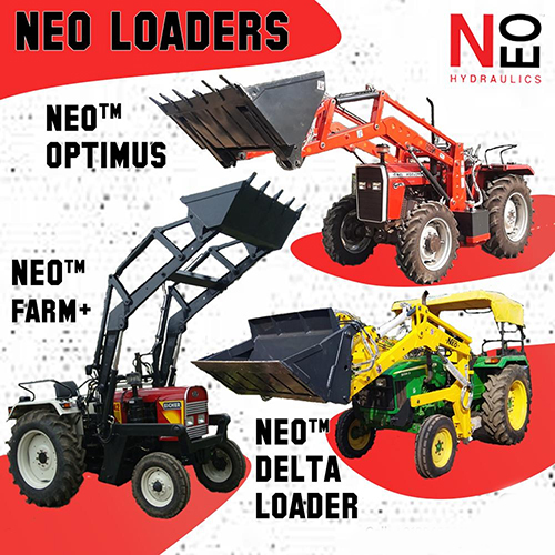 Front End Loader Attachment - Color: Red