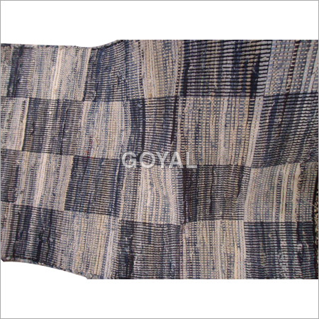 Denim Check Rug