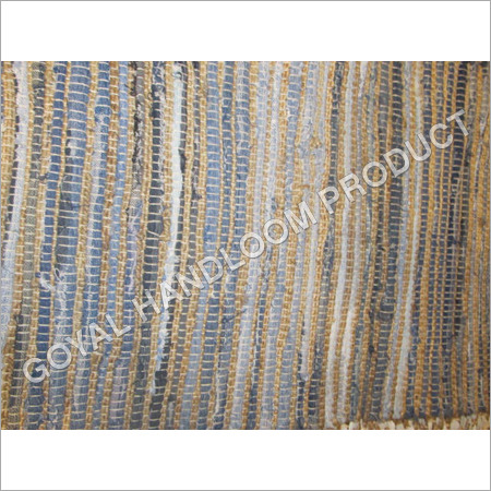 Blue Denim Hemp Rug