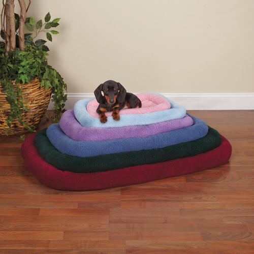 Navy Sherpa Crate Dog Beds