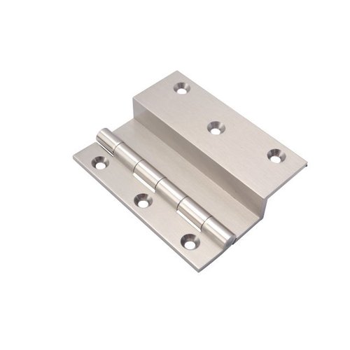 Brass L Hinges12mm - Brass, 12mm, Nickel Finish, Pre-Drilled Holes | Durable, Reliable, Smooth, Easy Install