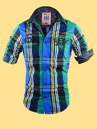 Afz Shirts - Cotton Blend, S-xxl, Blue Plaid | Breathable Fabric, Stylish Design, Durable Material, Comfortable Fit