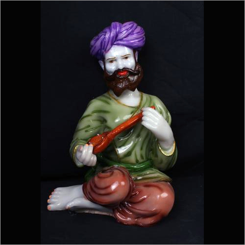 Single Statue 9 - Polyresin 10x6x5 inches, Green | Hand-Painted, Intricate Details, Glossy Finish, Collectible