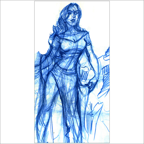 Female Sketching Service