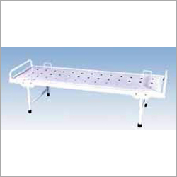 Attendant Bed - Steel, 78x36x24 Inches | Adjustable Height, Foldable Side Rails, Swivel Wheels