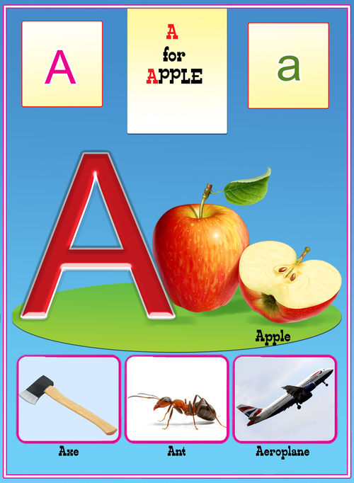 Alphabet Wallpapers Design